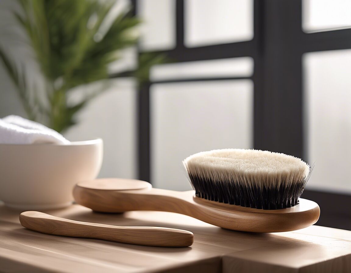 Natural Bristle Body Brushes